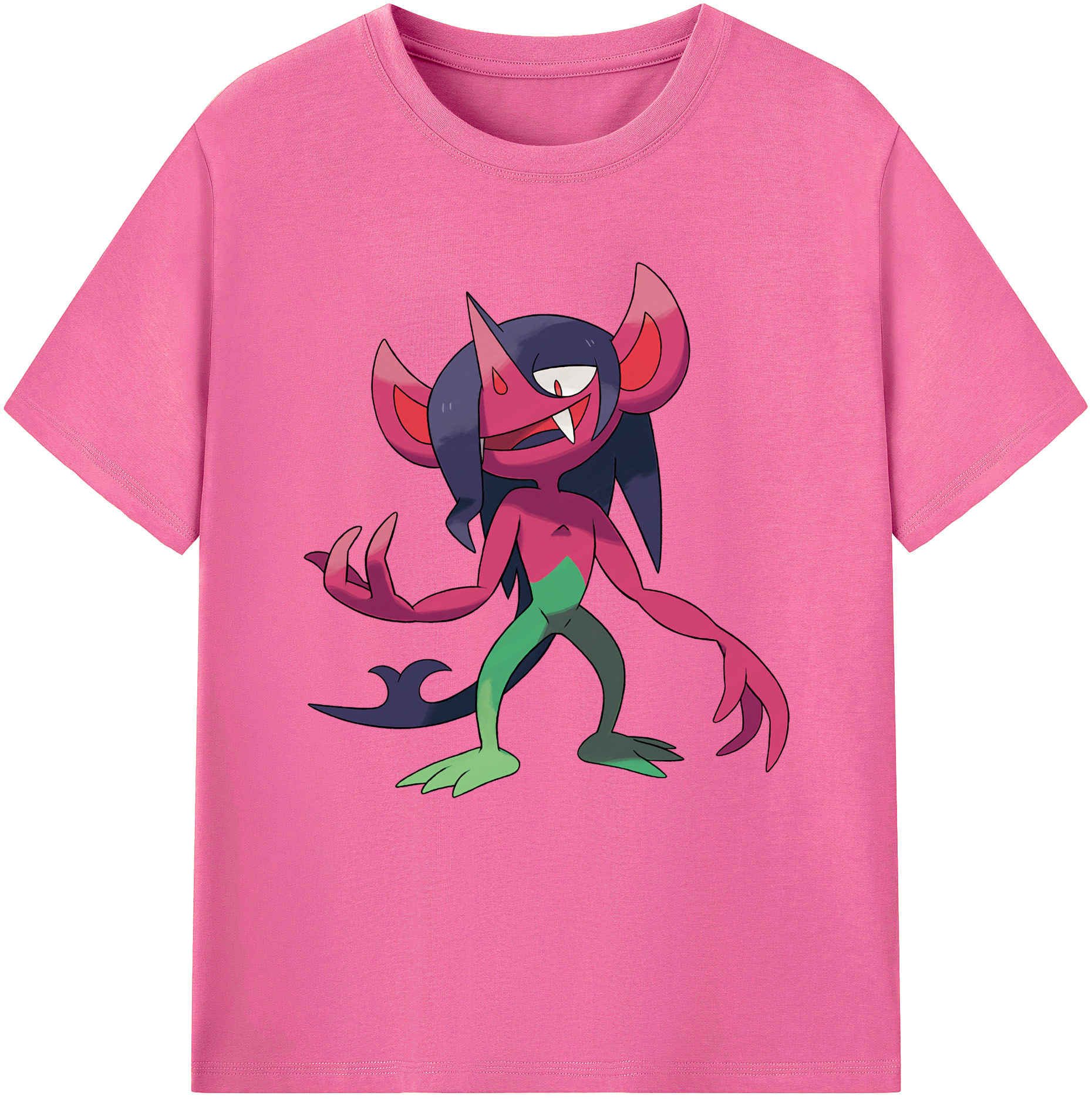 （画像用） ポケットモンスター Pokémon レディースカジュアルプリントTシャツ（綿100％）